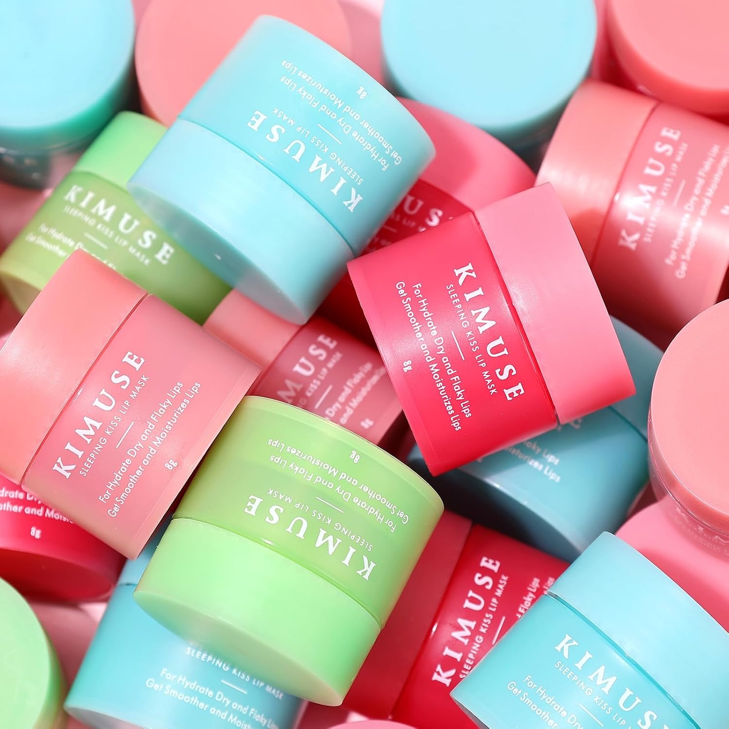 image:imageKIMUSE Overnight Lip Mask 4Pack Lip Moisturizer for Dry LipsSET