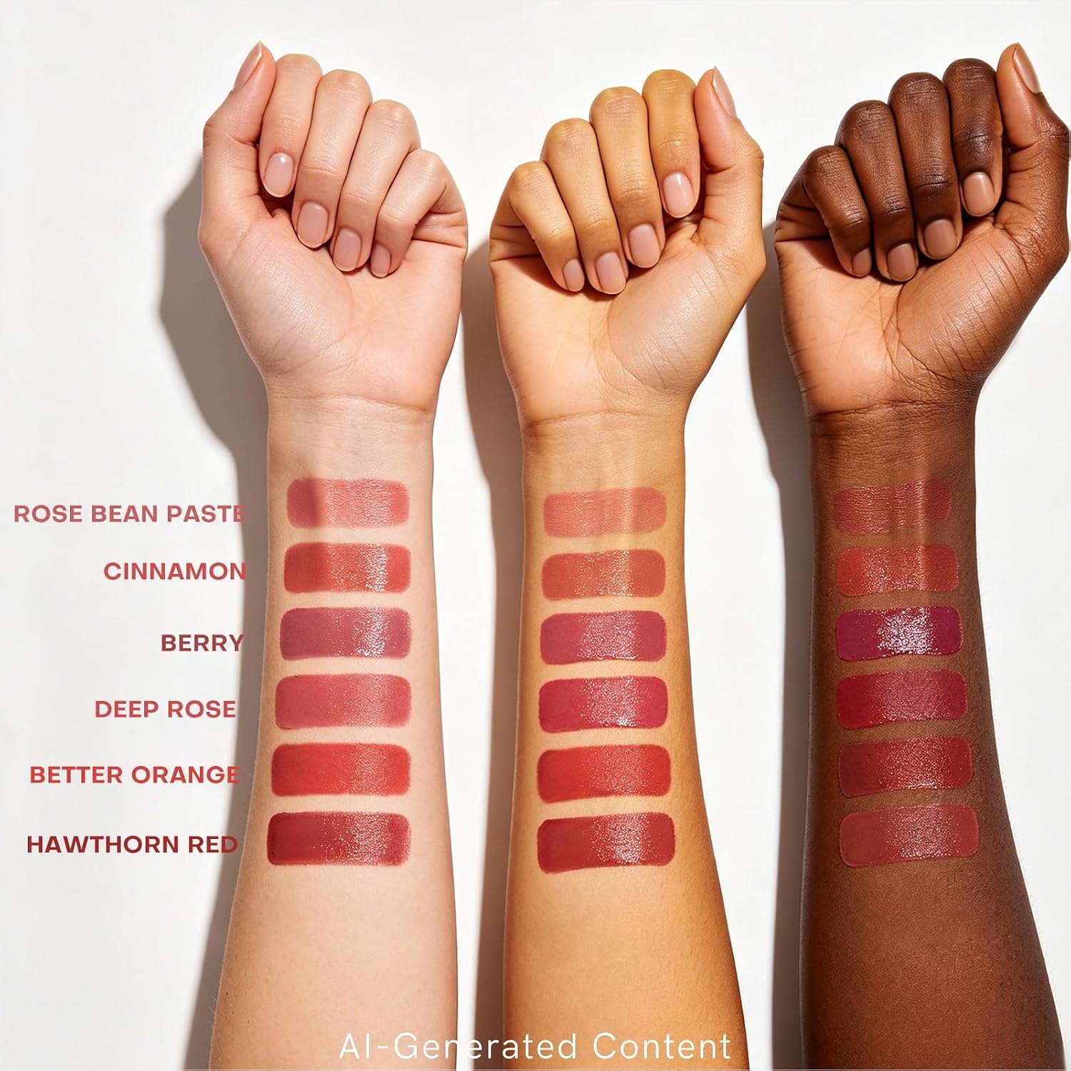 image:imageKIMUSE Water Gel Lip Tint 6Colors Set Highly Pigmented Glossy Lip Stains6PCS